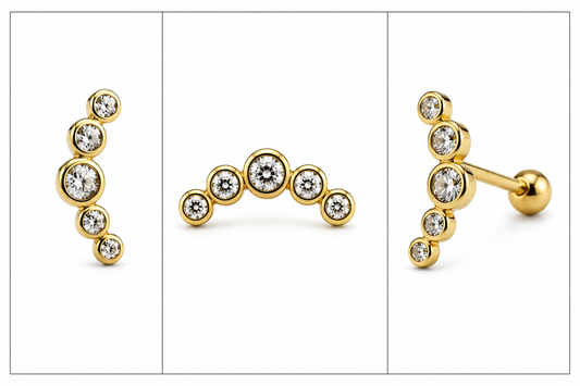Climber Flat Studs - PAIR