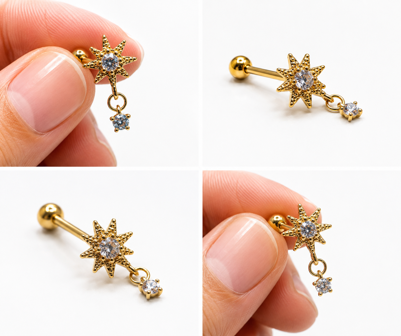 Star Hanging Sutds - PAIR