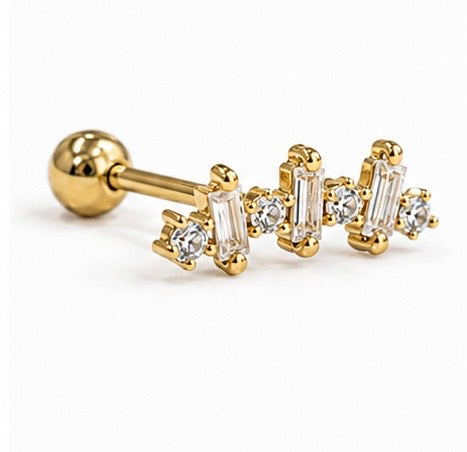 Strata Flat Studs - PAIR