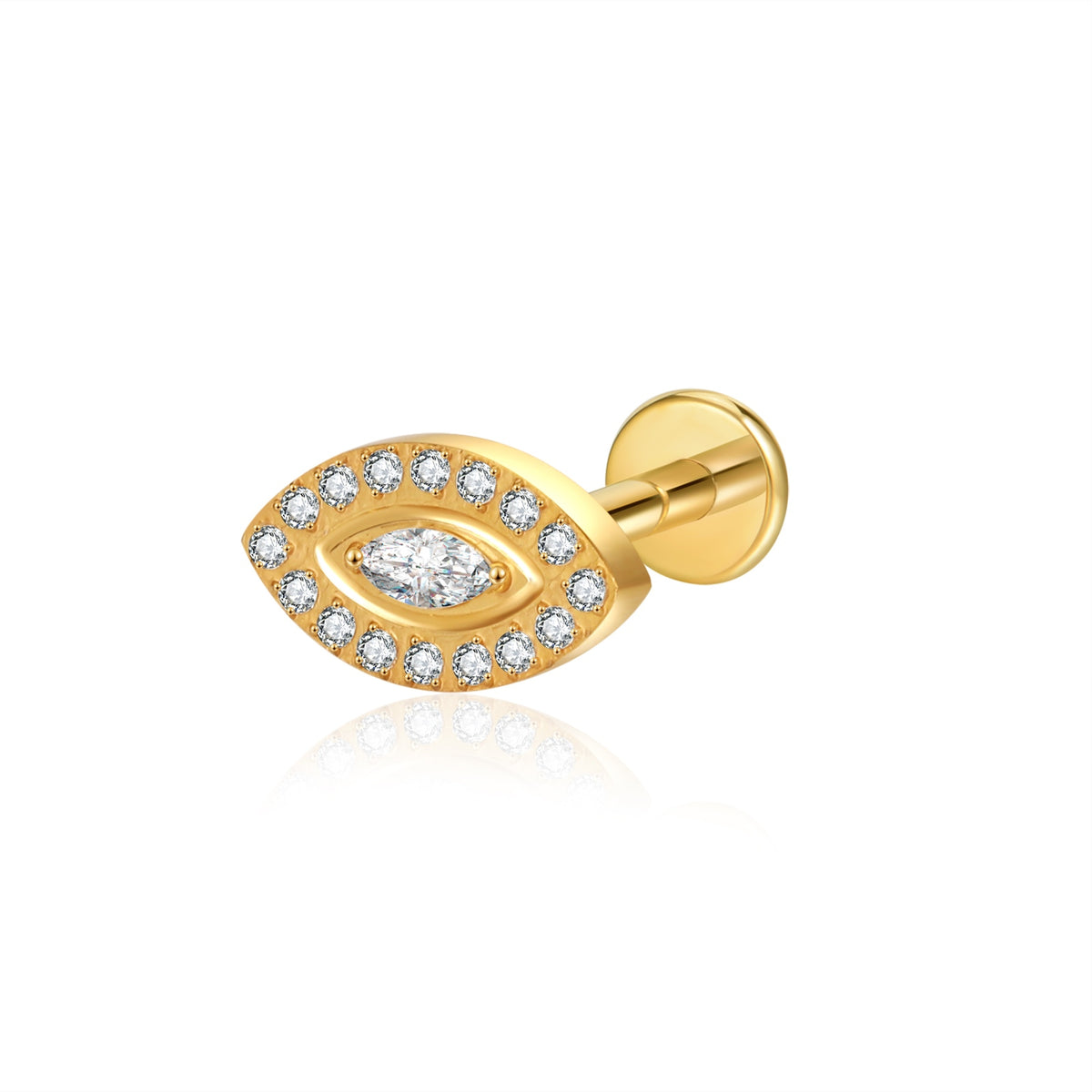 ECLIPSE FLAT STUDS - PAIR