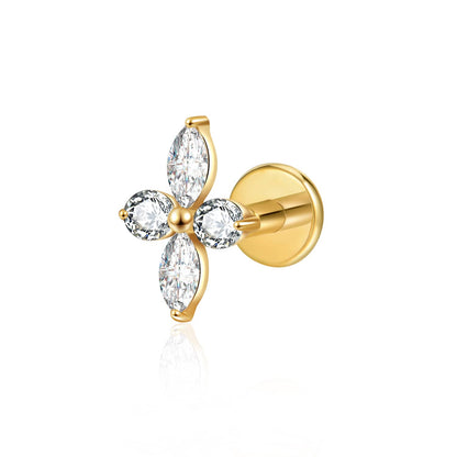 ECLIPSE FLAT STUDS - PAIR