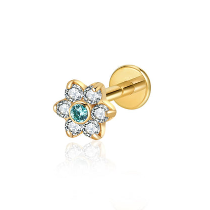 SOL FLAT STUDS - PAIR
