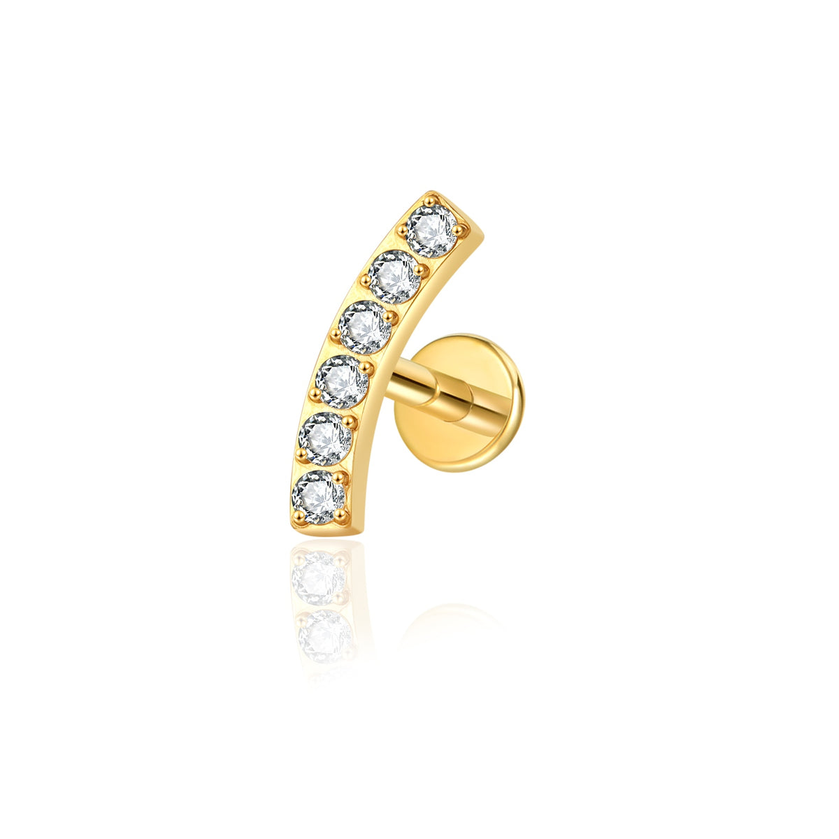 ASTRA FLAT STUDS - PAIR