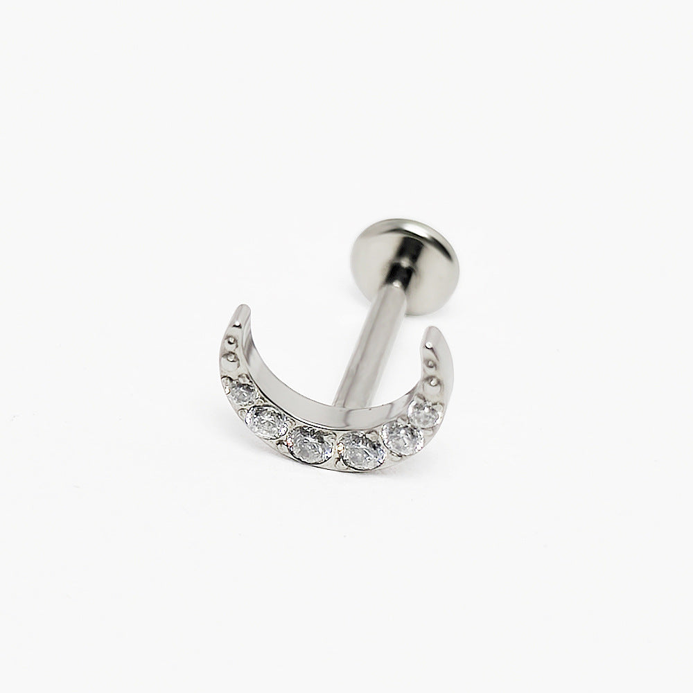 LYRIC FLAT STUDS - PAIR