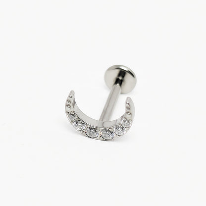 LYRIC FLAT STUDS - PAIR