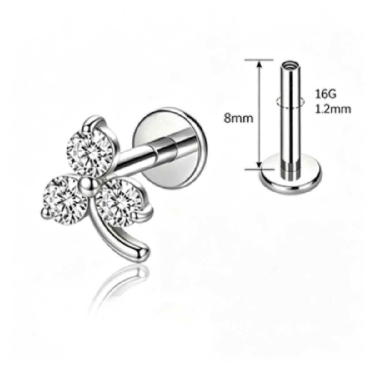 AUREL FLAT STUDS - PAIR