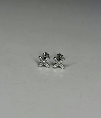 CELESTE FLAT STUDS - PAIR