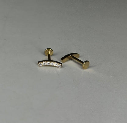 ASTRA FLAT STUDS - PAIR
