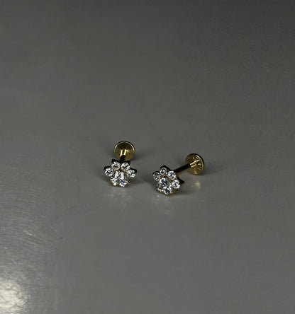 SERAPH FLAT STUDS - PAIR