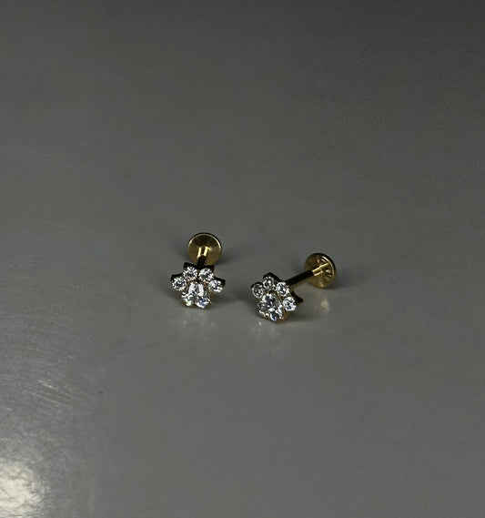 SERAPH FLAT STUDS - PAIR