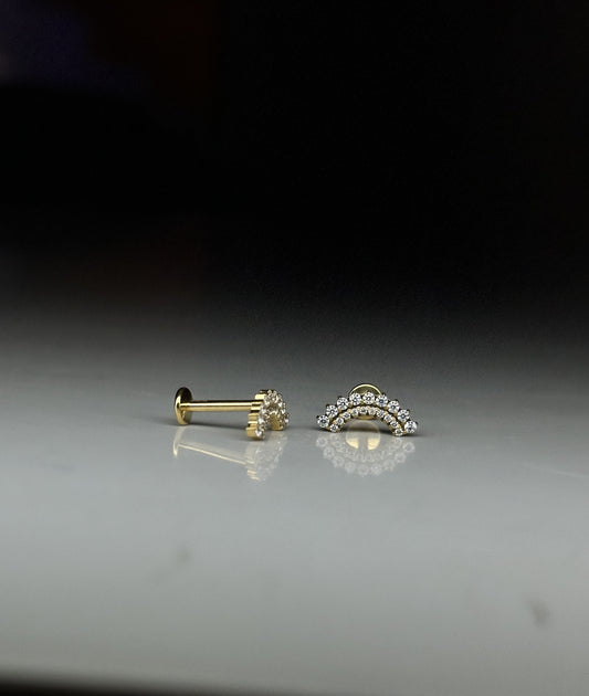VOLT FLAT STUDS - PAIR
