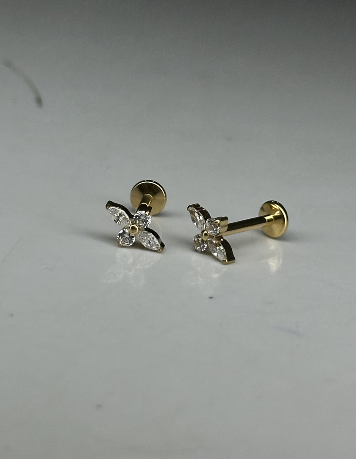 ECLIPSE FLAT STUDS - PAIR
