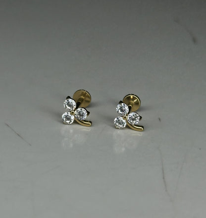 AUREL FLAT STUDS - PAIR