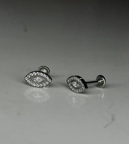 ECLIPSE FLAT STUDS - PAIR