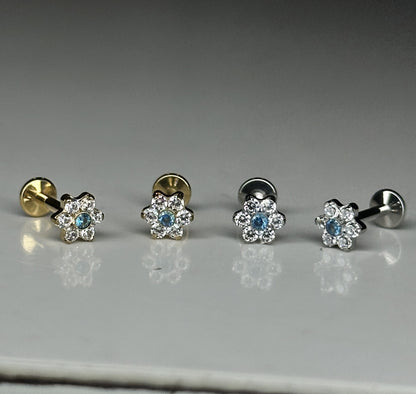 SOL FLAT STUDS - PAIR