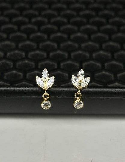 VÉRA FLAT STUDS - PAIR