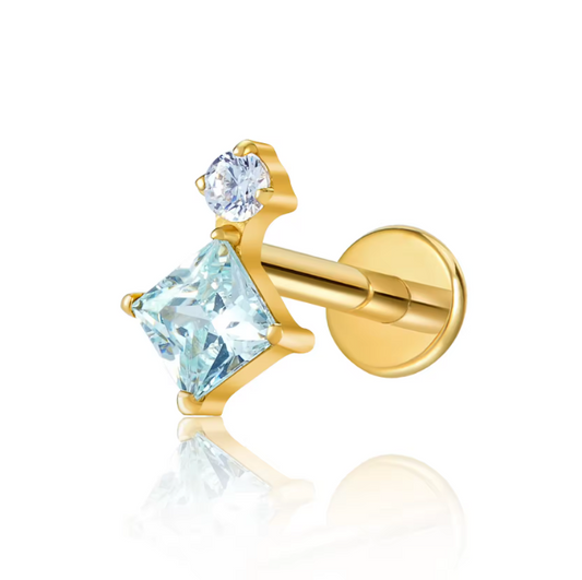 MUSE FLAT STUDS - PAIR