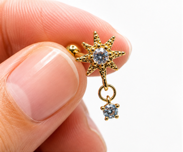 Star Hanging Sutds - PAIR